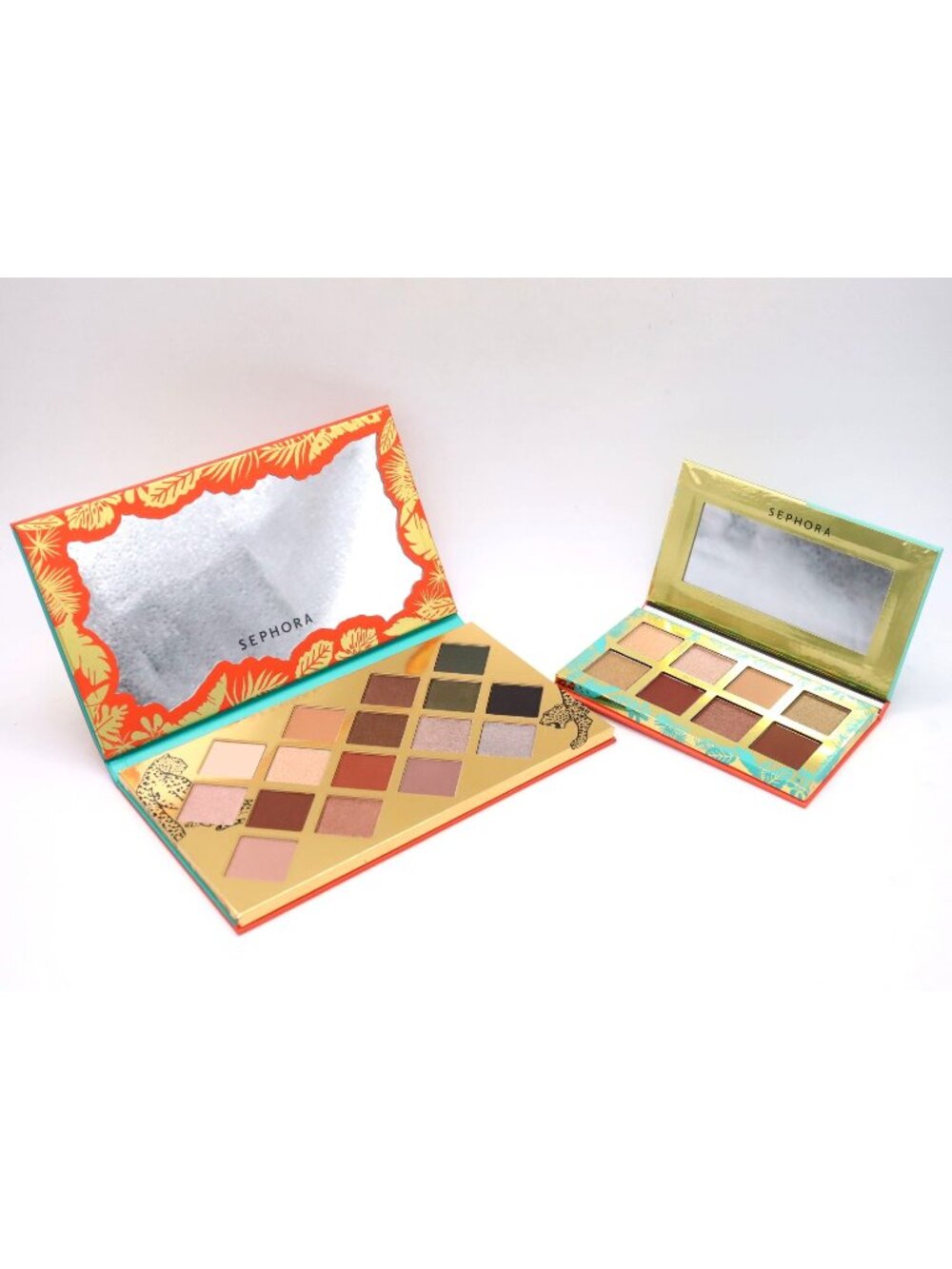 2 Sephora Eyeshadow Palettes - Wild Eyes 16 Shades & Animal Eyes 8 Shades